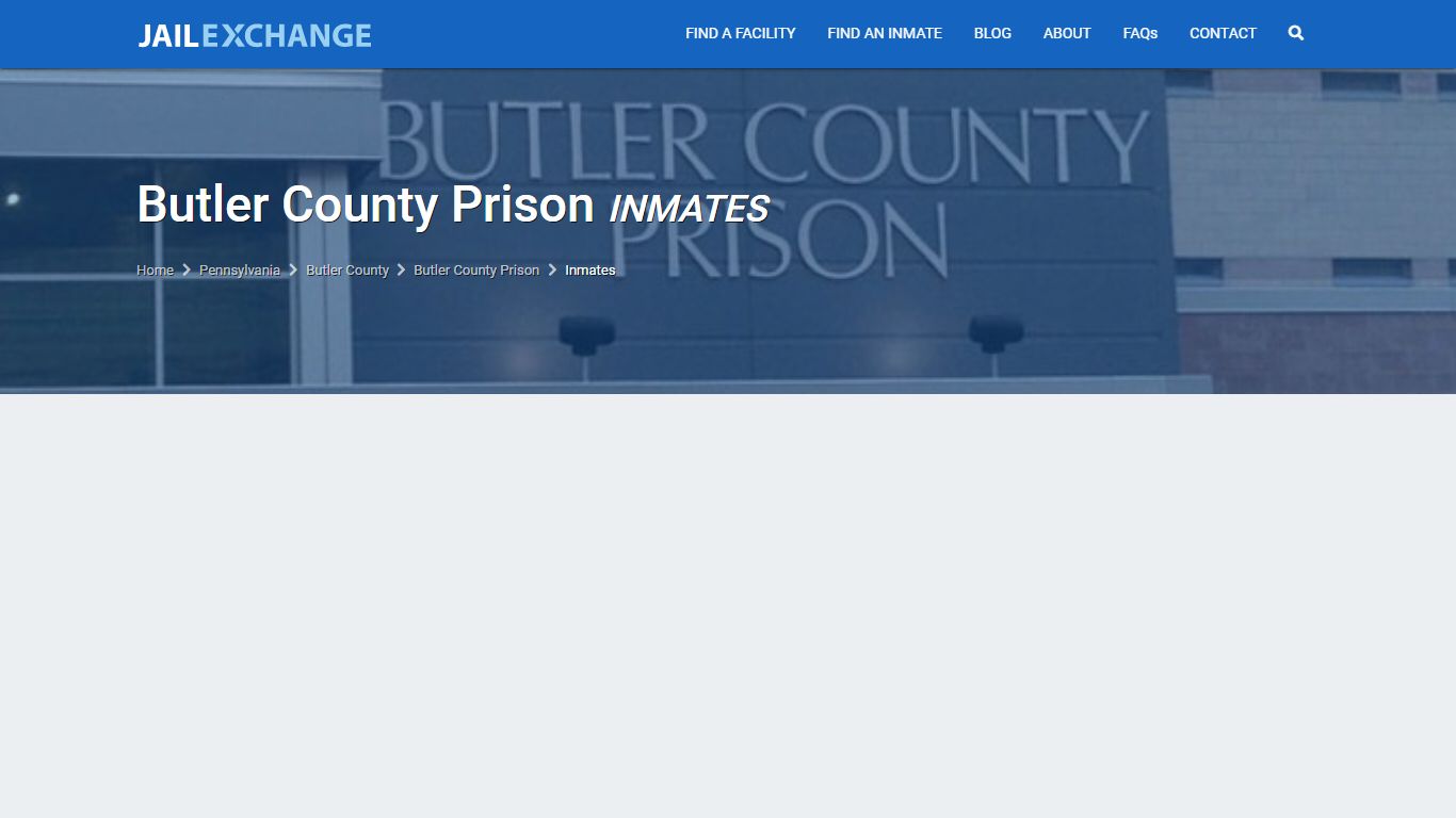 Butler County Jail Inmates | Arrests | Mugshots | PA